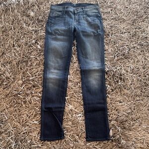 7 For All Mankind Indigo Skinny Jeans